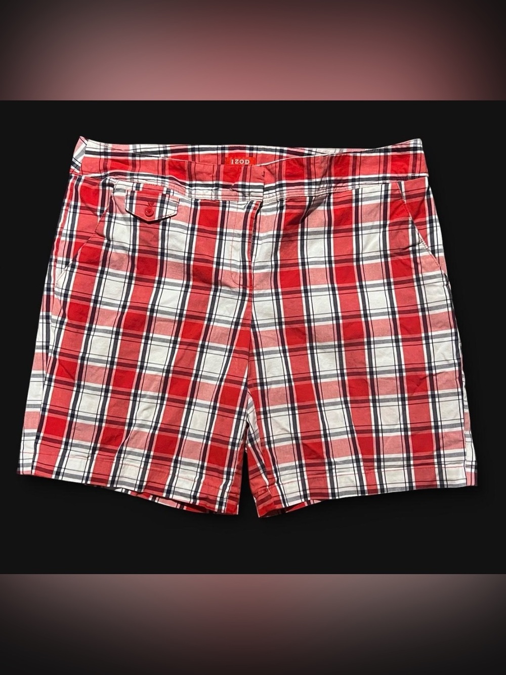 Izod Plaid Women’s Shorts